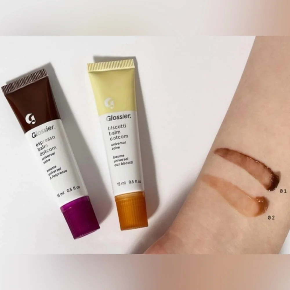 New‎ Glossier Balmdotcom Duo Set Espresso & Biscotti